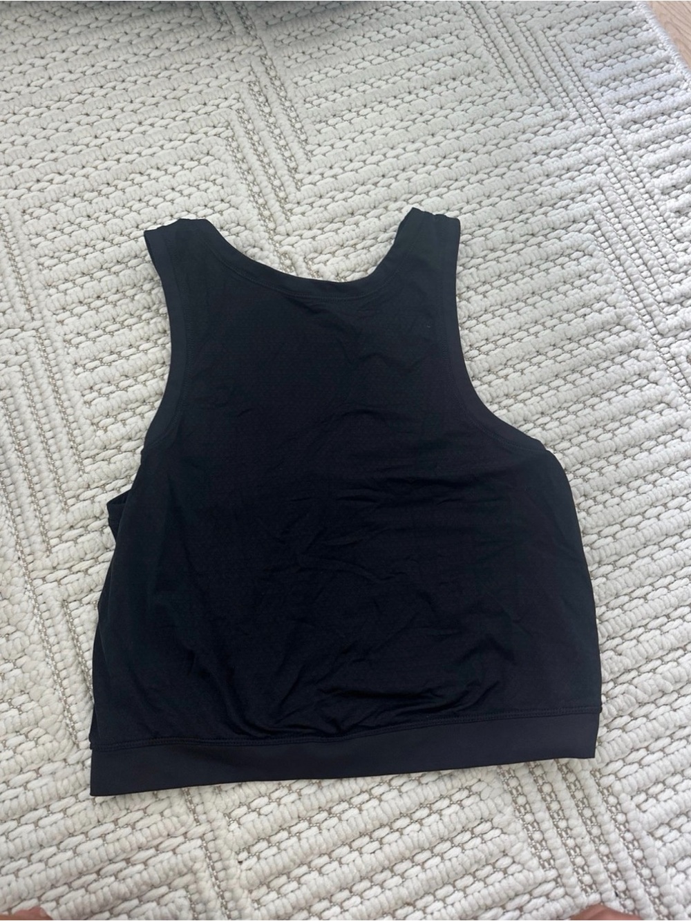 Ivivva Black High-Neck Racerback Tank